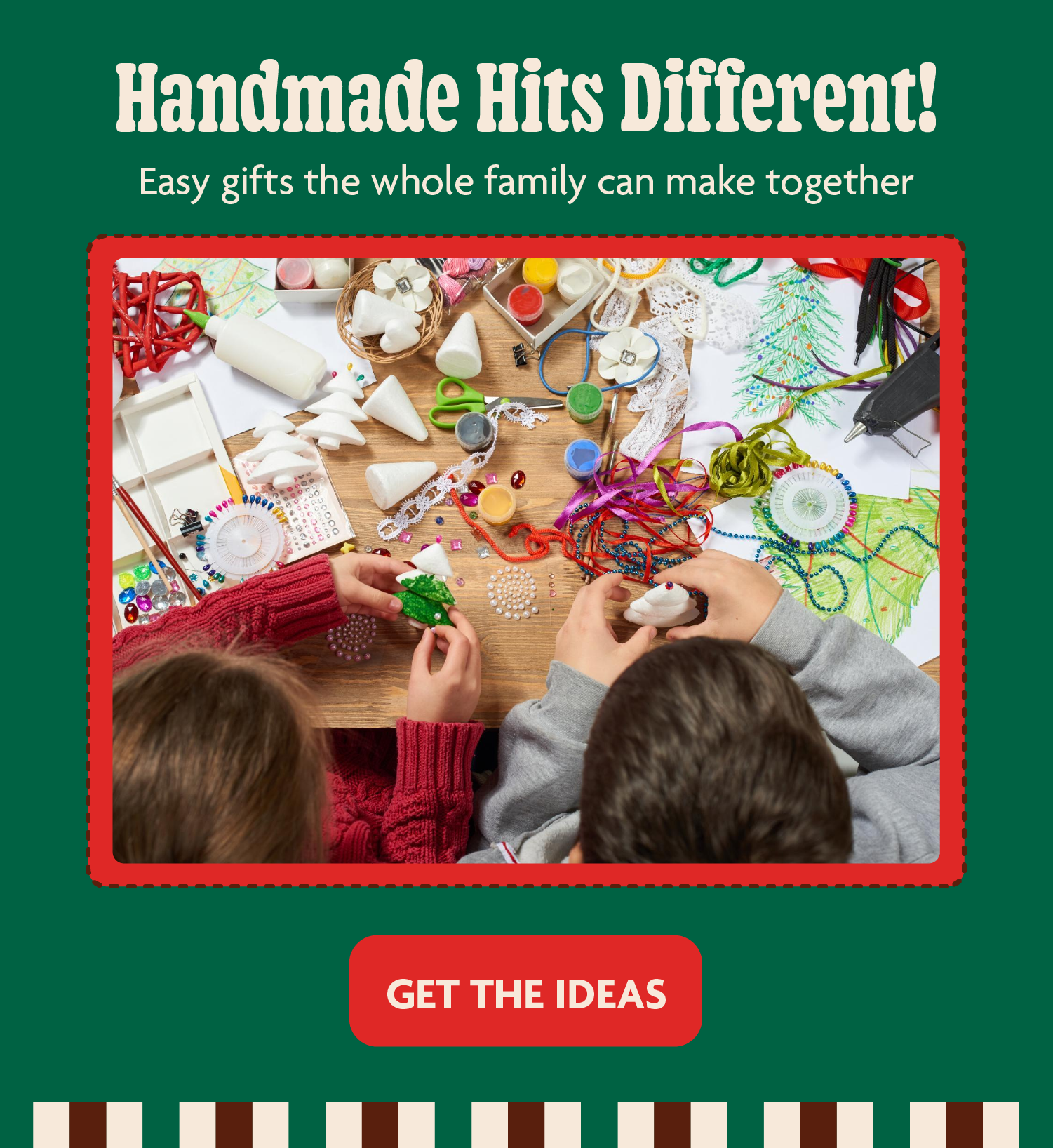 Easy gifts the whole family can make together