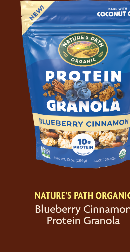 Blueberry Cinnamon Protein Granola