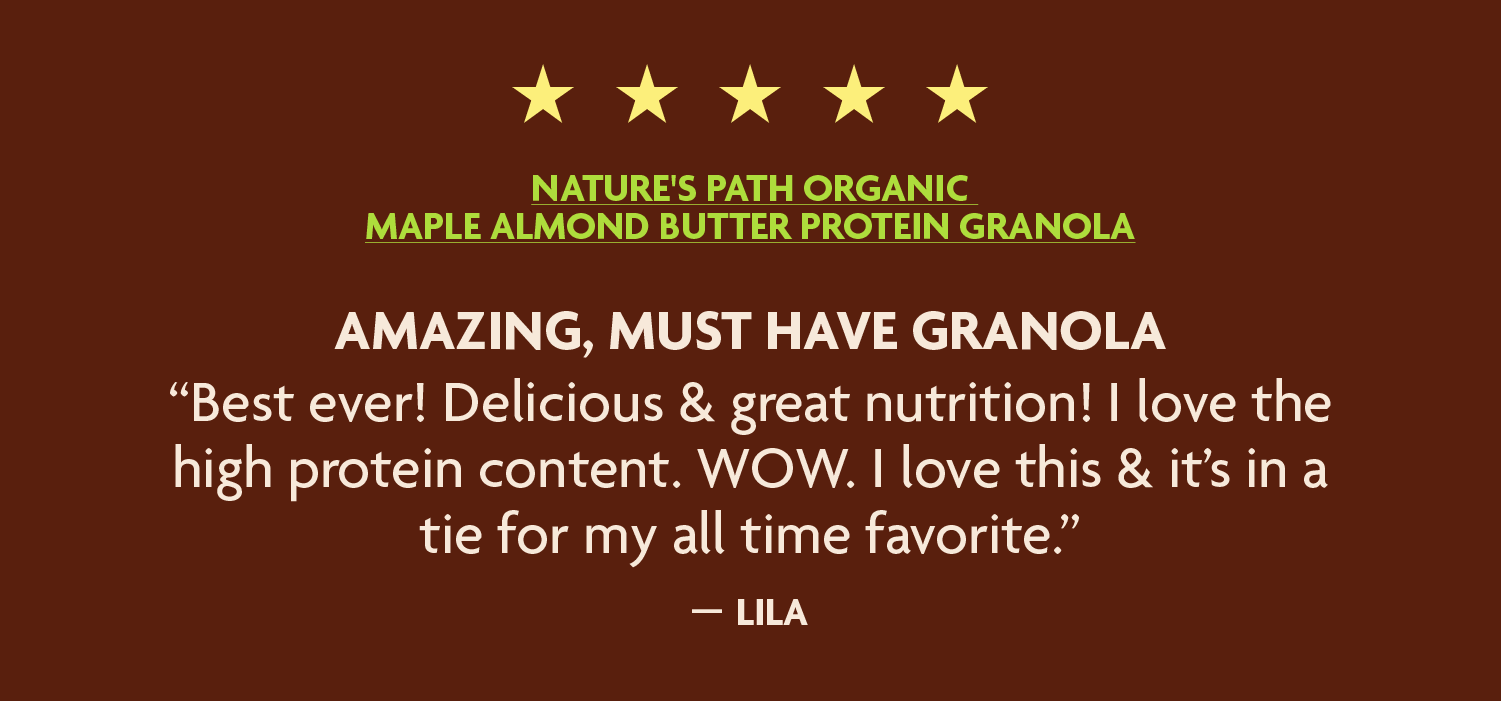 Best ever! Delicious & great nutrition! I love the high protein content. WOW. I love this & it’s in a tie for my all time favorite. 