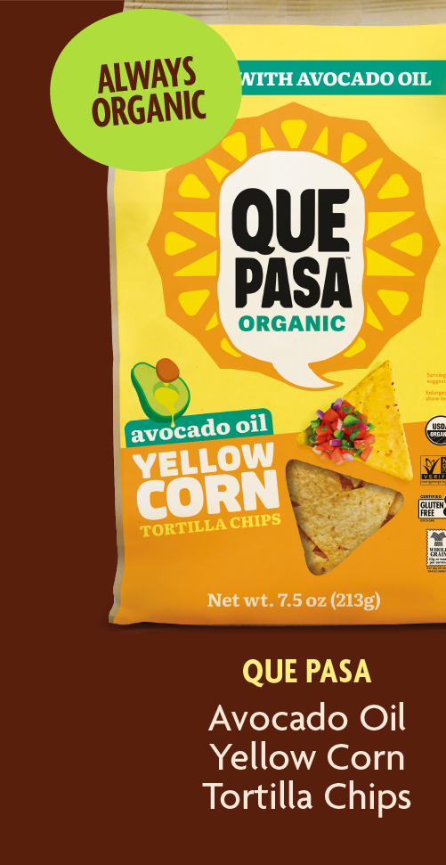 Avocado Oil Yellow Corn Tortilla Chips  