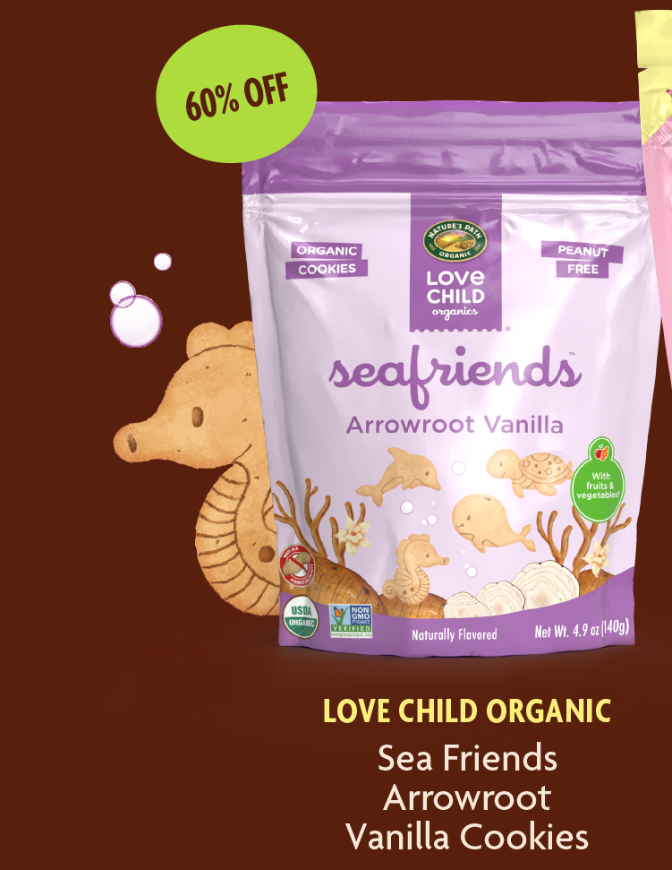 Arrowroot Vanilla Sea Friends Cookies
