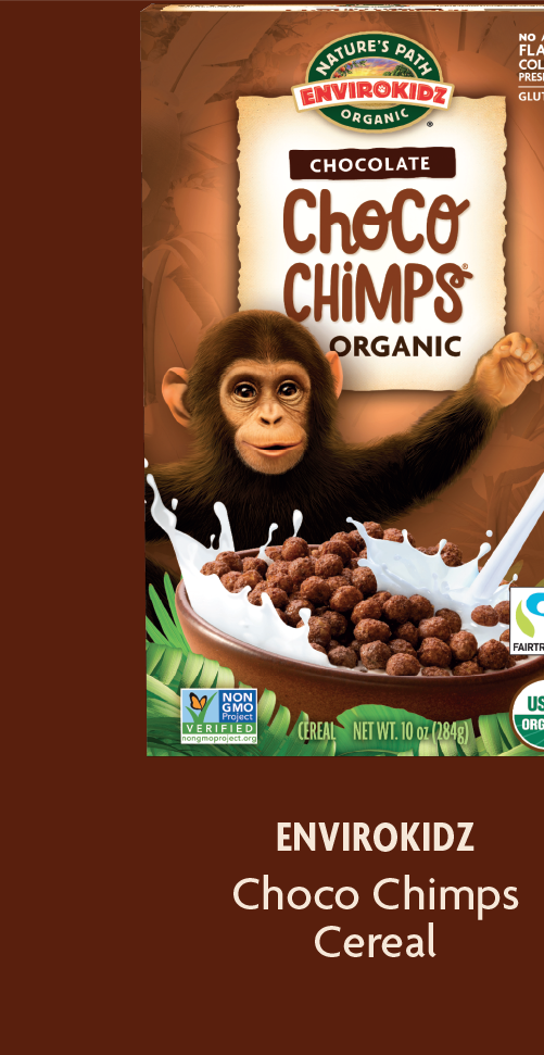 EnviroKidz Choco Chimps 
