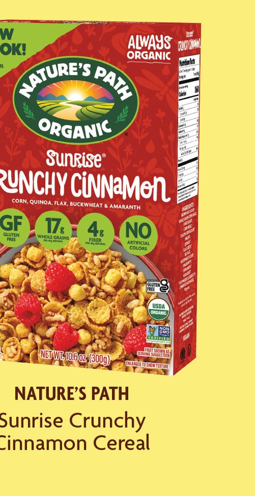 Sunrise Crunchy Cinnamon 