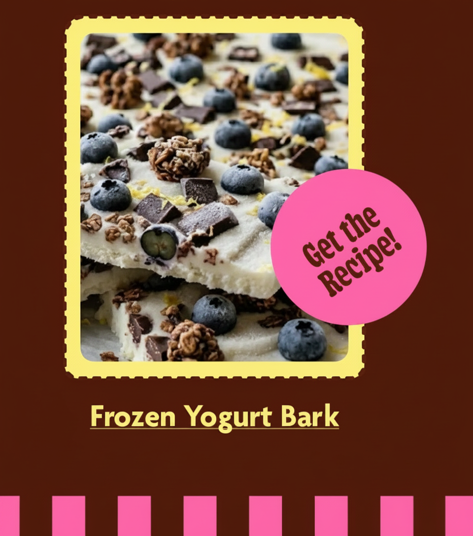 Frozen Yogurt Bark