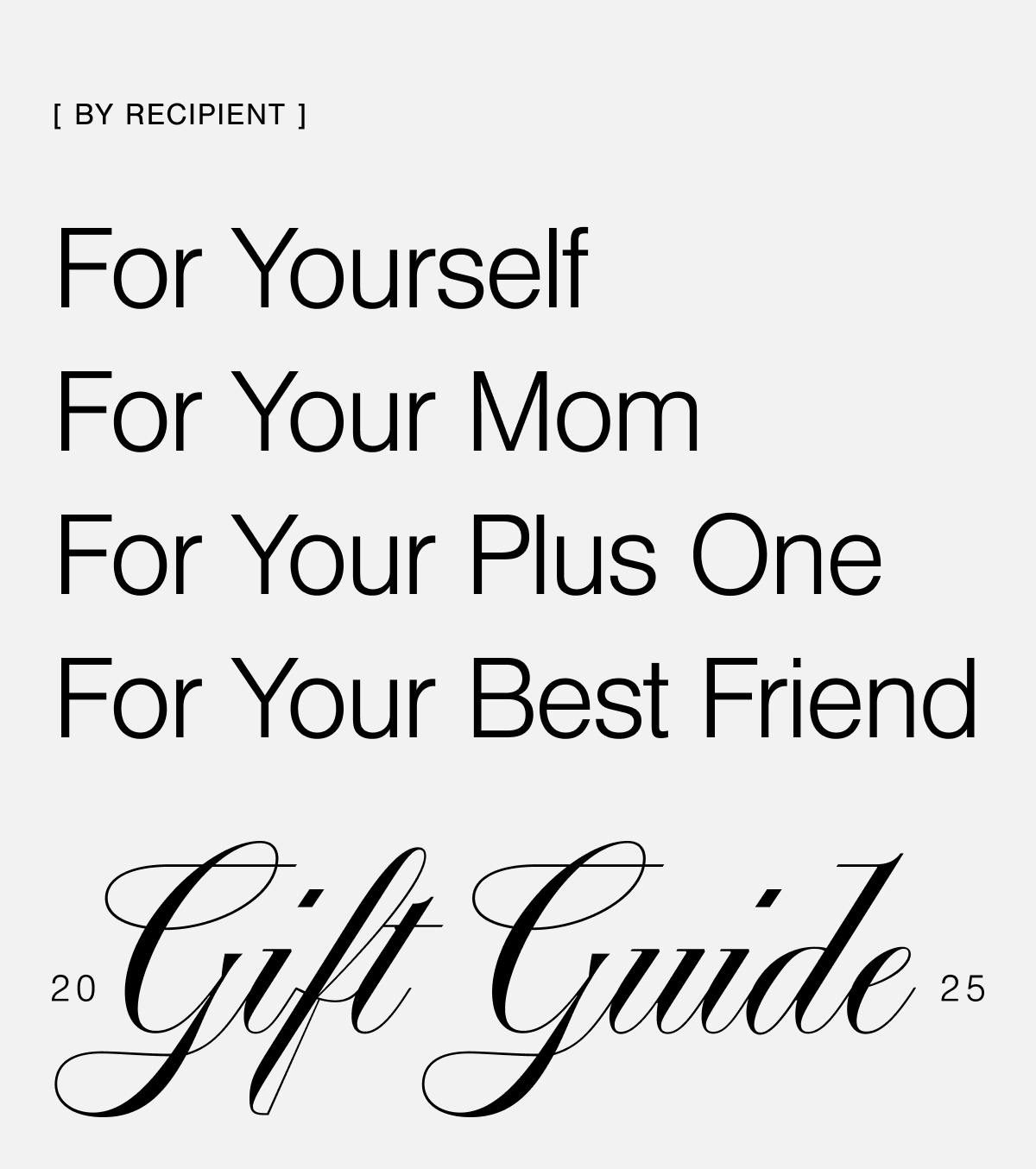 Shop our holiday gift guide. 