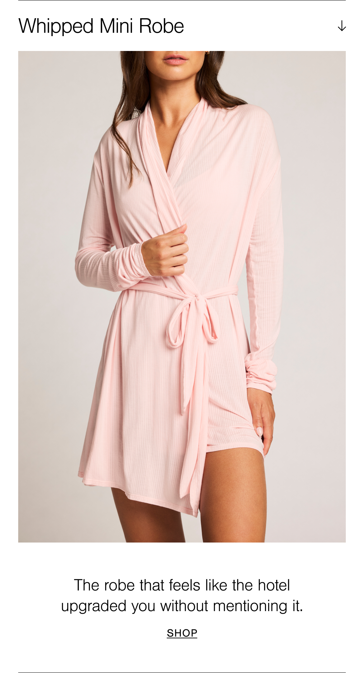 The softest robe you've ever worn. Bestselling micromodal. Like being swaddled in a cloud, our micromodal robe is next-level soft and luxurious. Shop Whipped Mini Robe in Shell.
