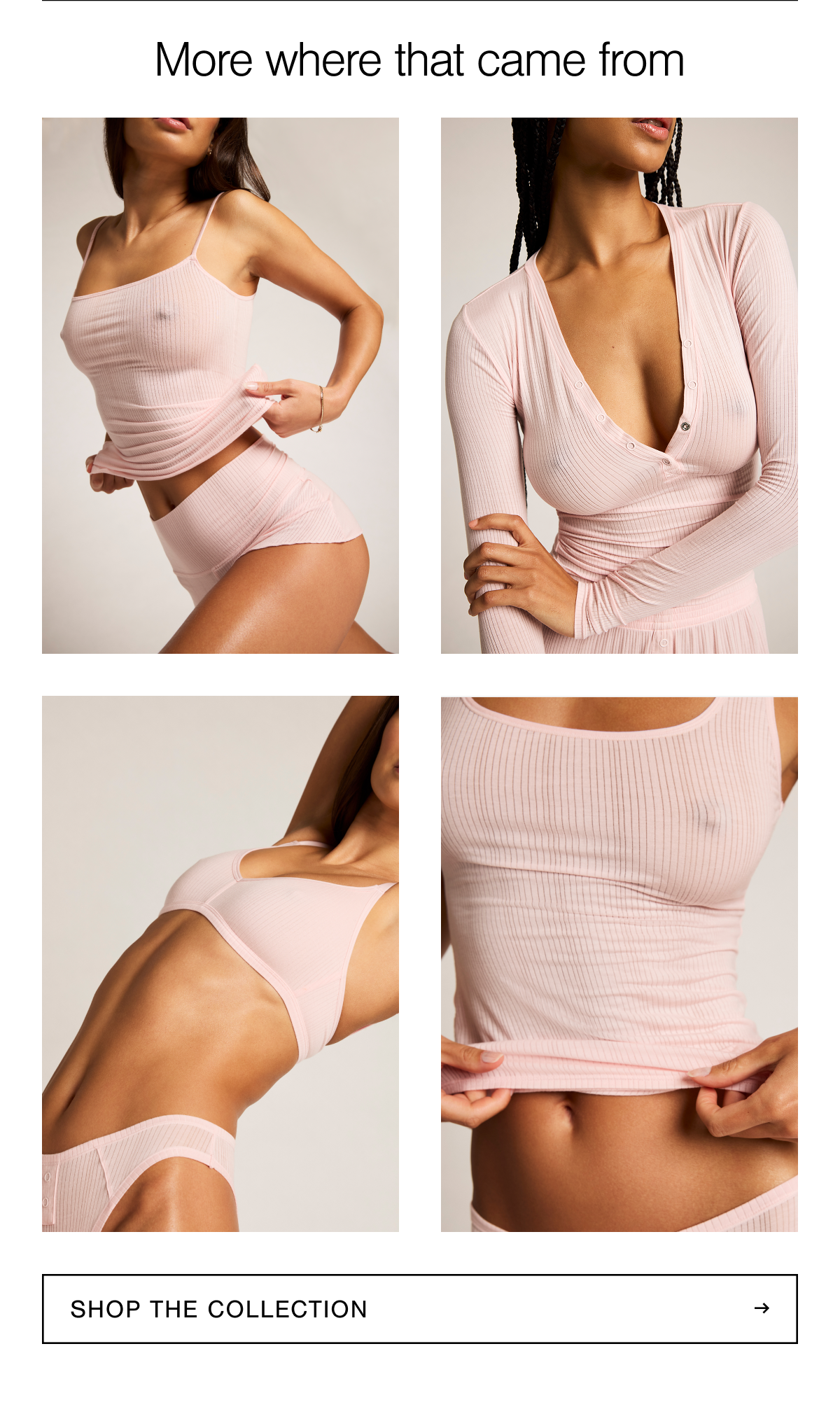 Shop the Whipped in Shell collection. 