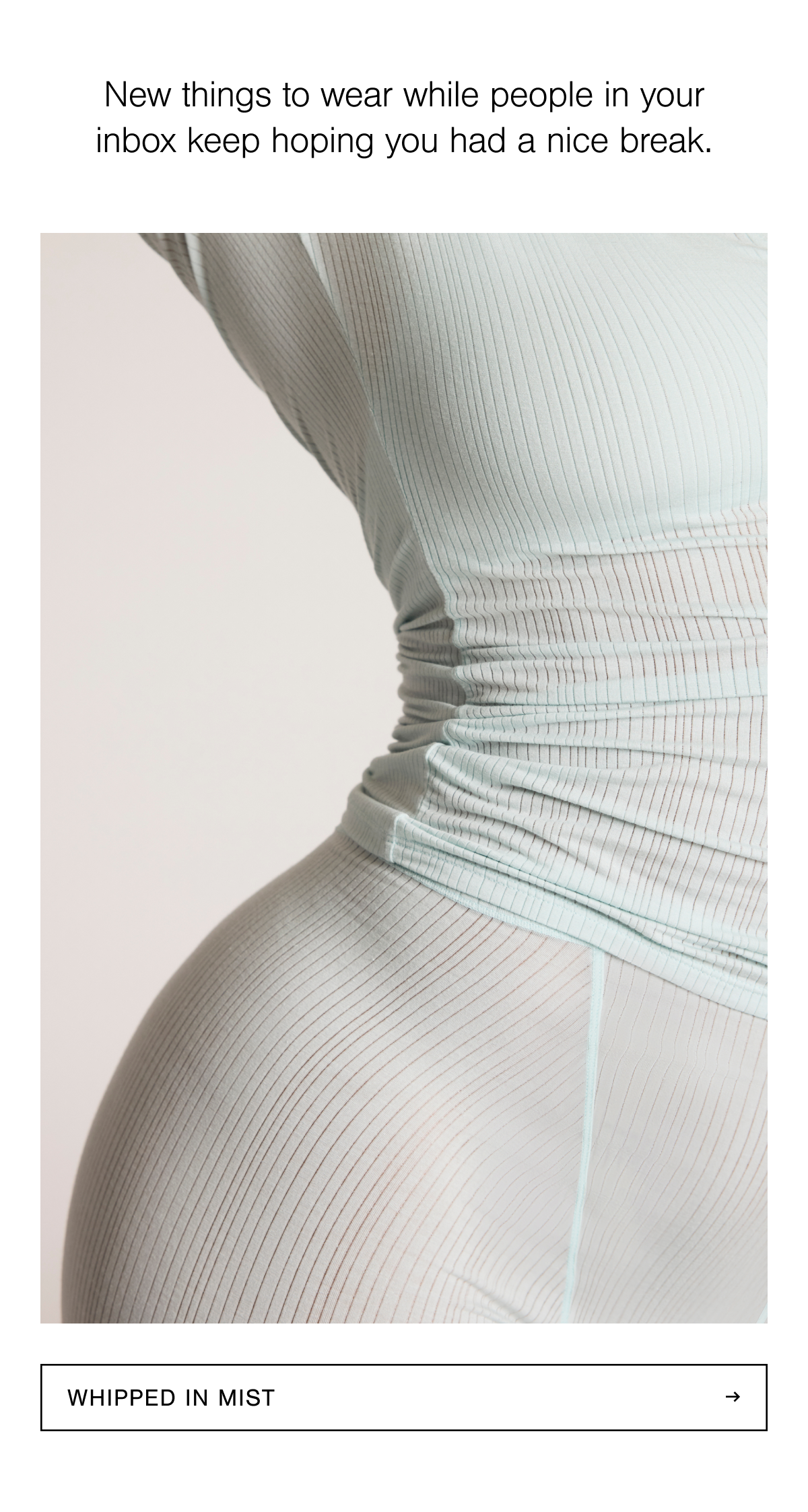 Mist is a pale frosted glass blue-green shade. Shop new Whipped in Mist.
