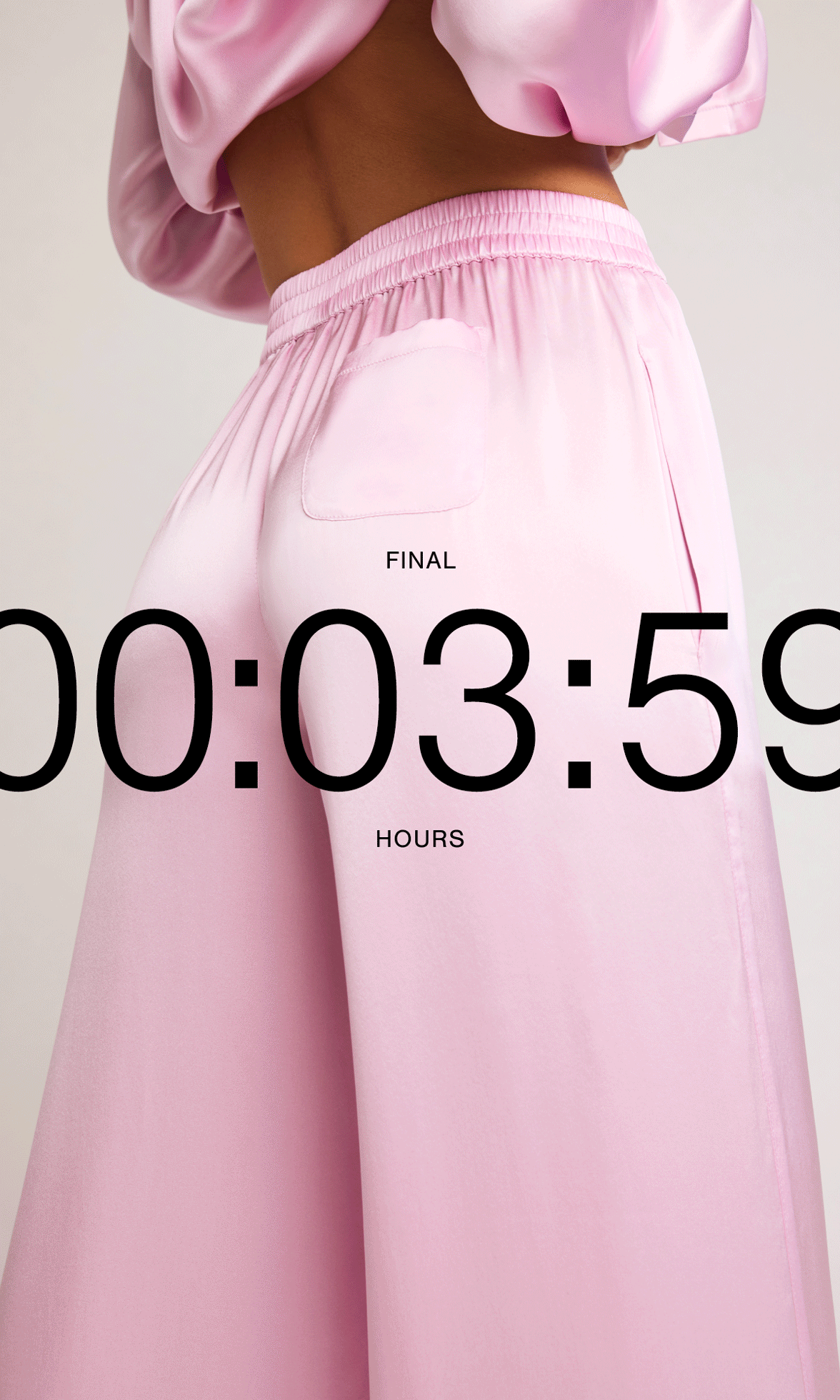 Final hours. Shop 