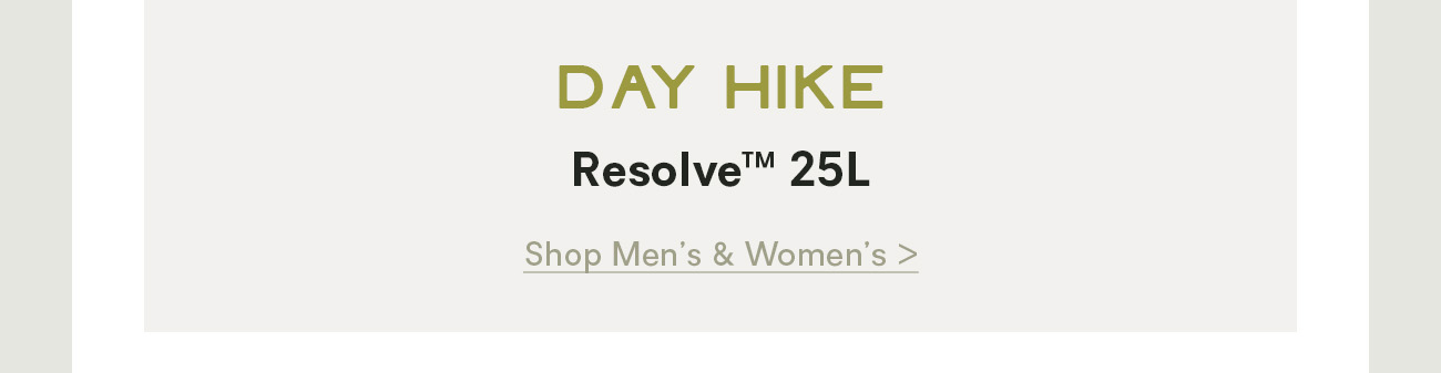 Day Hike: Resolve™ 25L