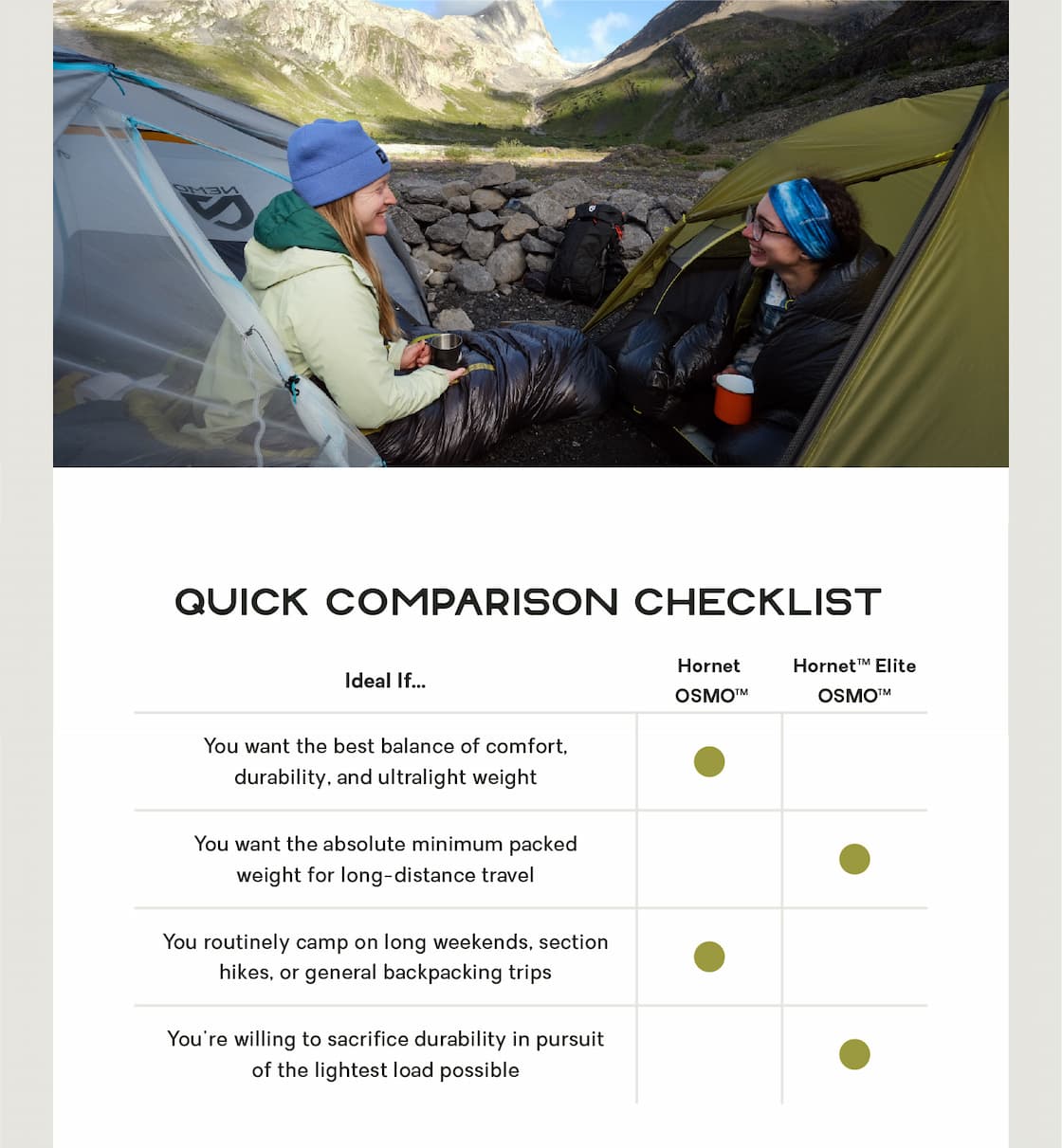 Quick Comparison Checklist