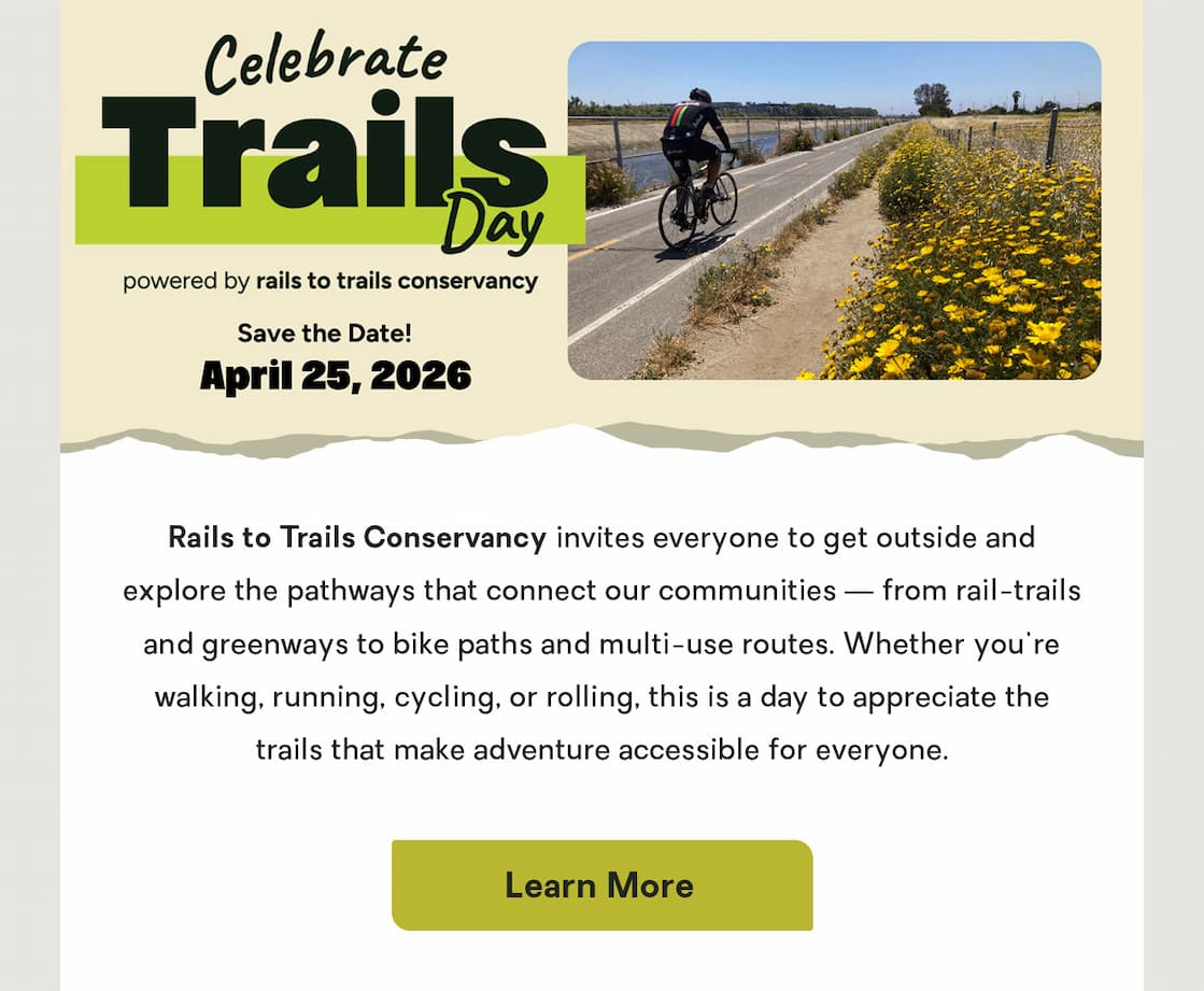 Celebrate Trails Day: April 25, 2026