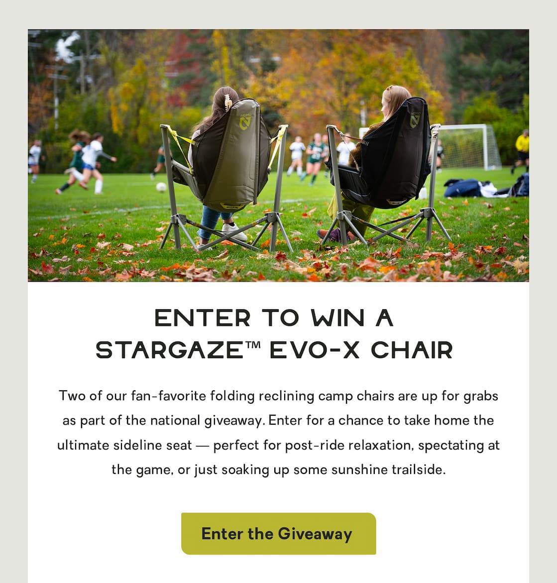 Enter to Win a Stargaze™ EVO-X Chair