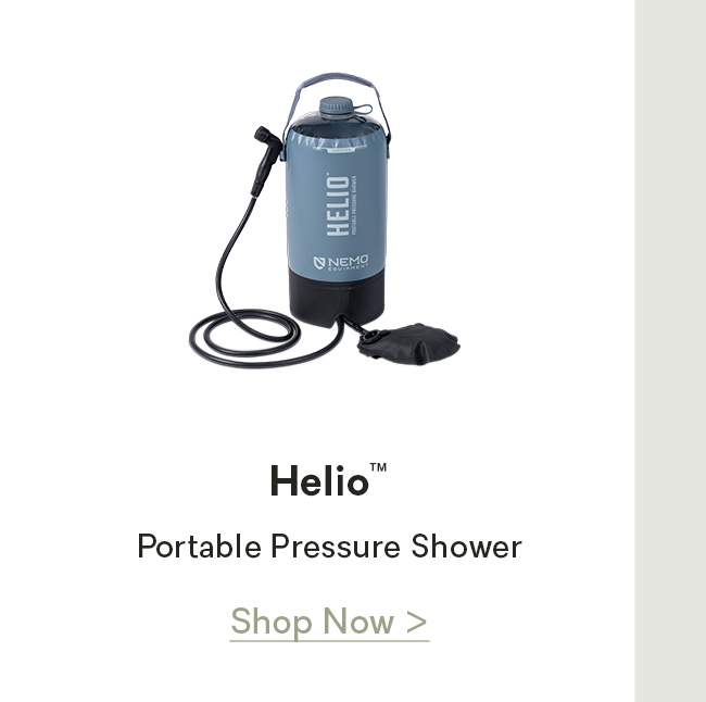 Helio™ Portable Pressure Shower