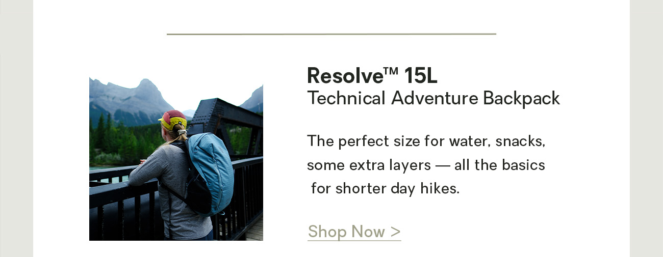 Resolve™ 15L Technical Adventure Backpack