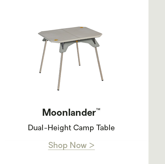 Moonlander™ Dual-Height Camp Table