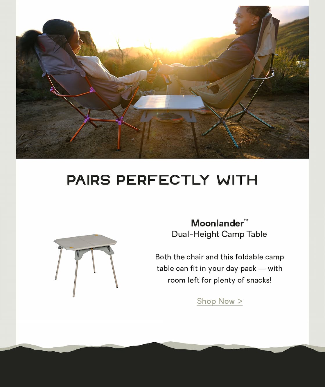 Pairs Perfectly With  MOONLANDER™