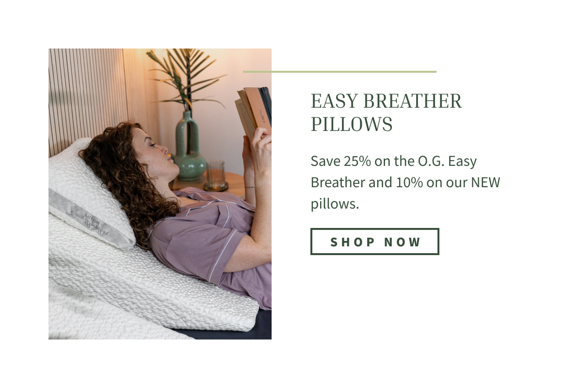 tap to shop easy breather pillows