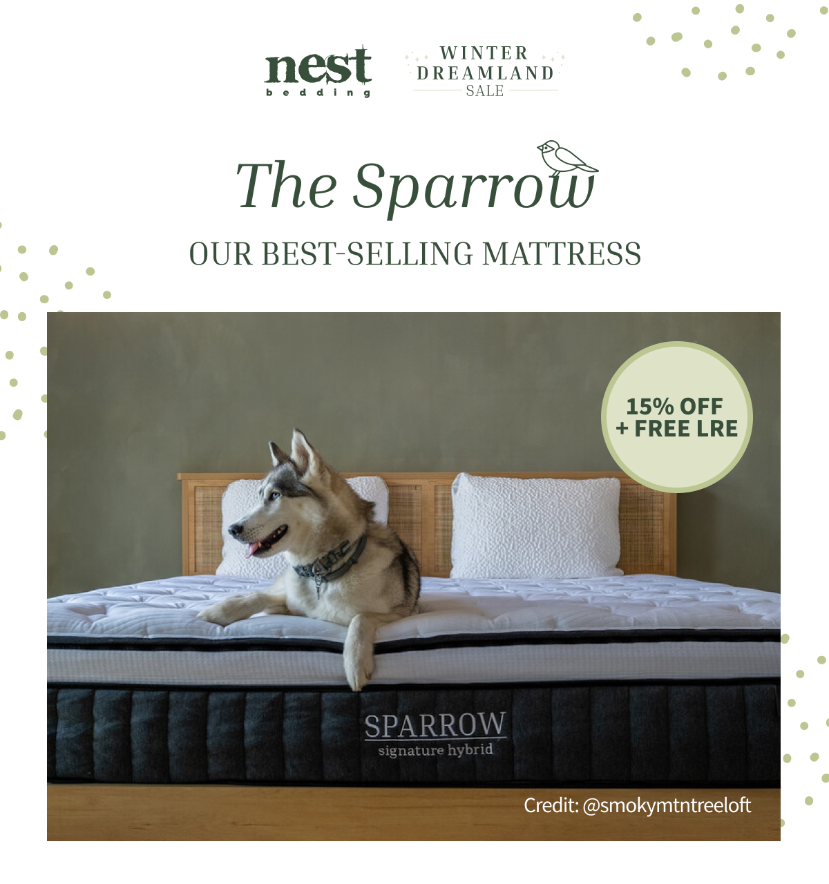 tap to shop The Sparrow, get FREE LREE