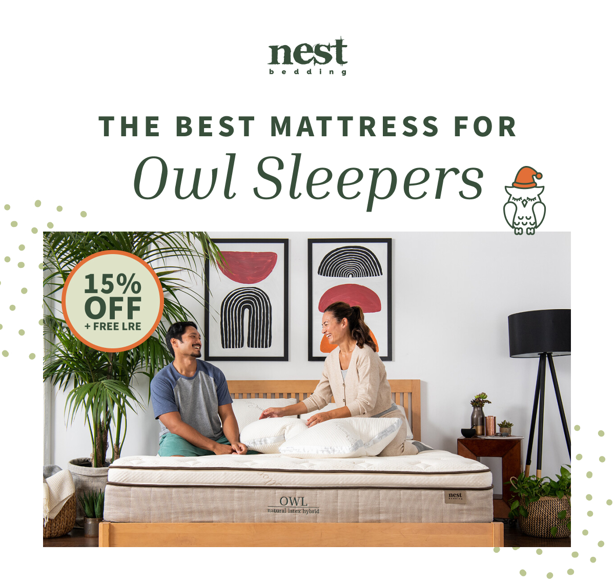 tap to shop the owl mattress