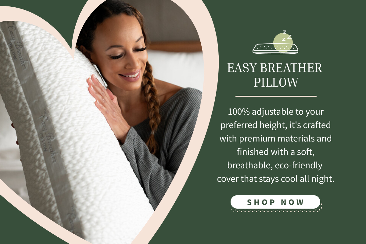 tap to shop easy breather pillow