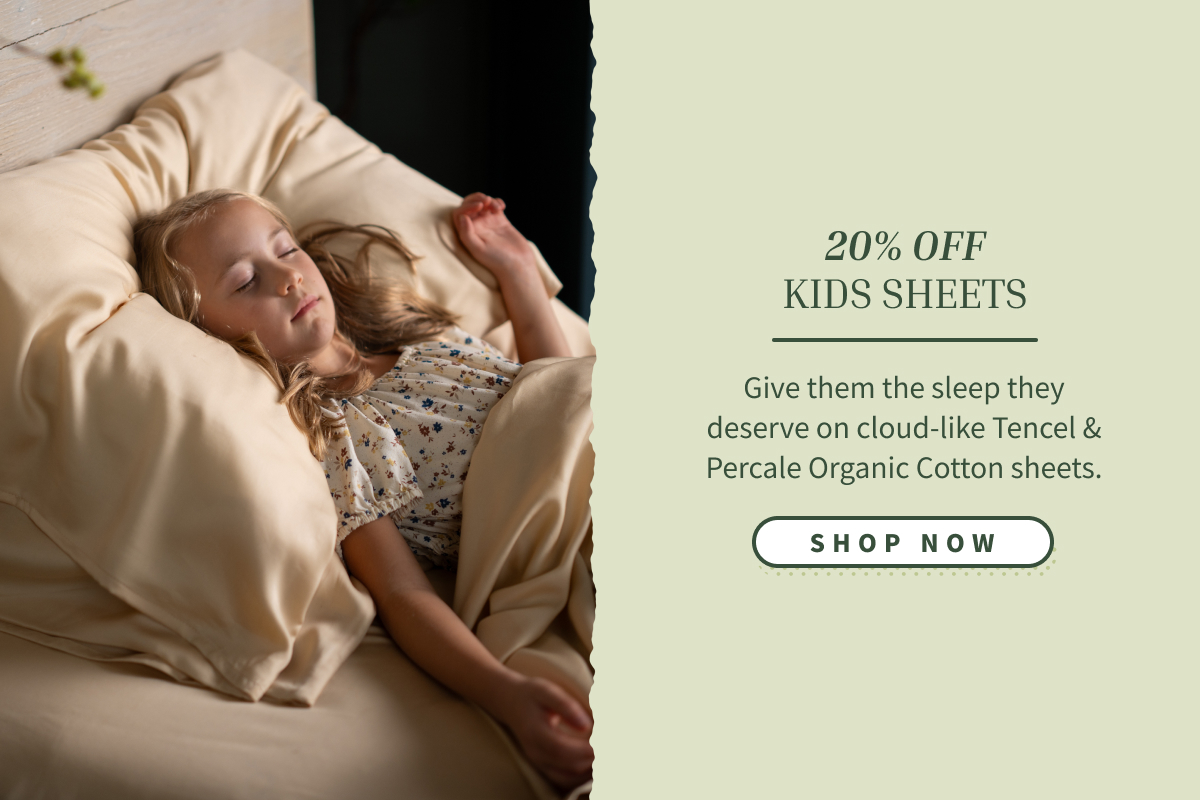 tap to shop 20% off kids sheets