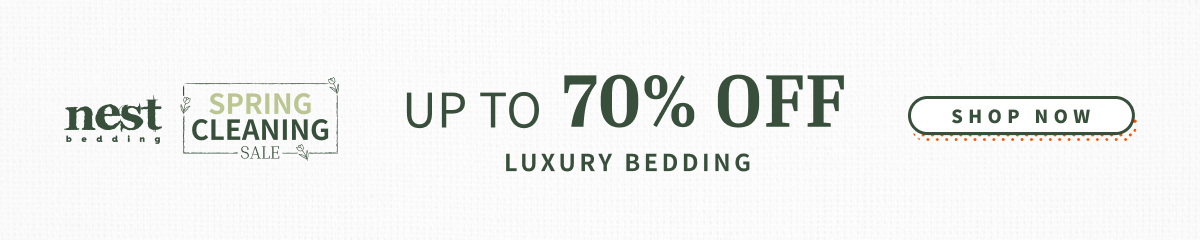 tap to shop 60% off luxury bedding and more