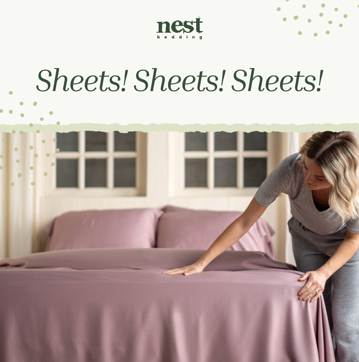 tap to shop up to 70% off sheets