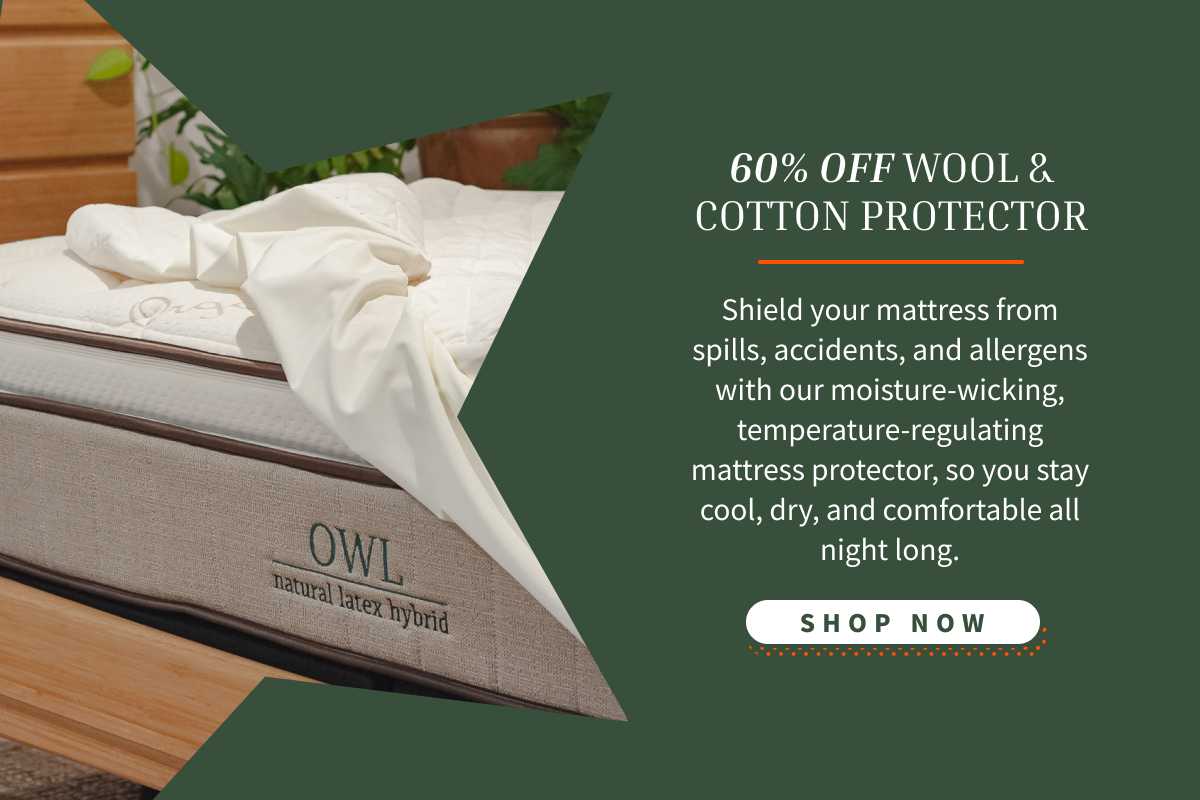 tap to shop 60% off wool & cotton protector
