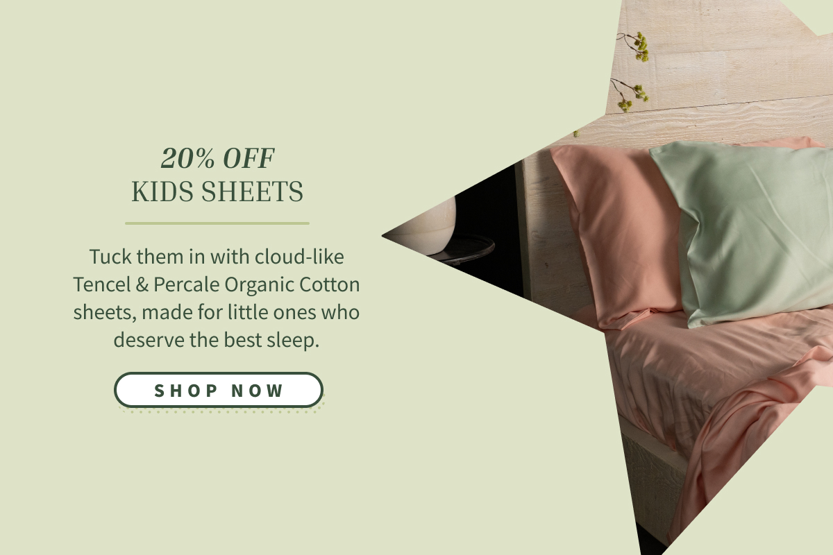 tap to shop 20% off kids sheets