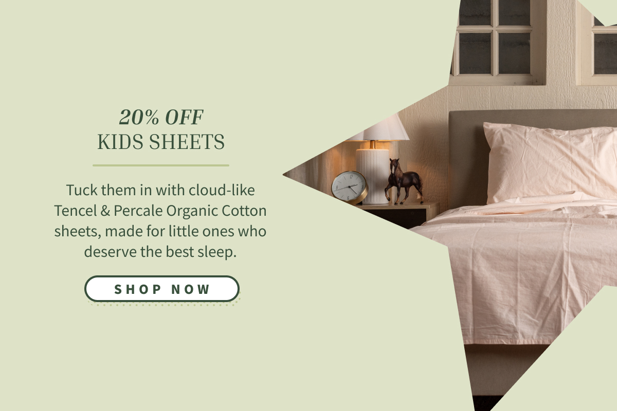 tap to shop 20% off kids sheets