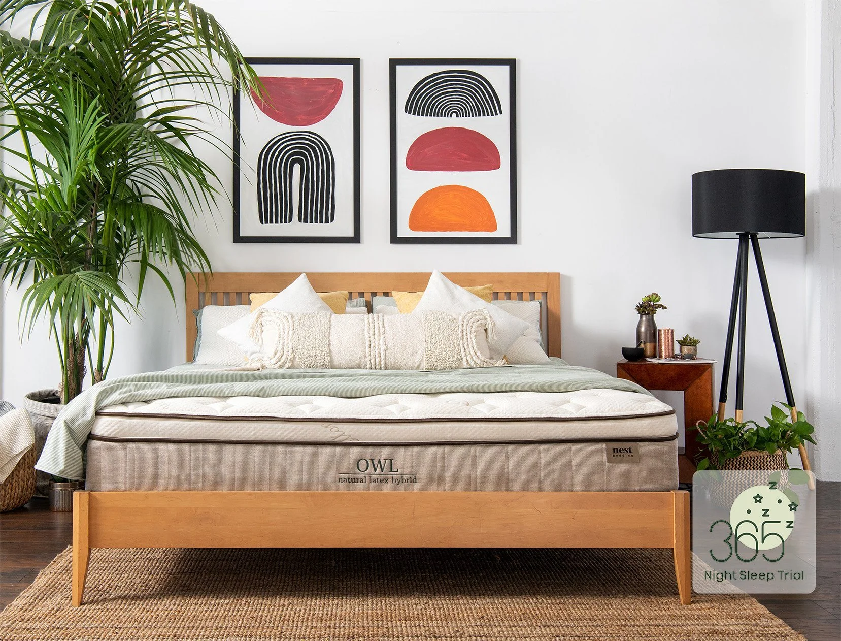 Owl Natural Latex Hybrid mattress
