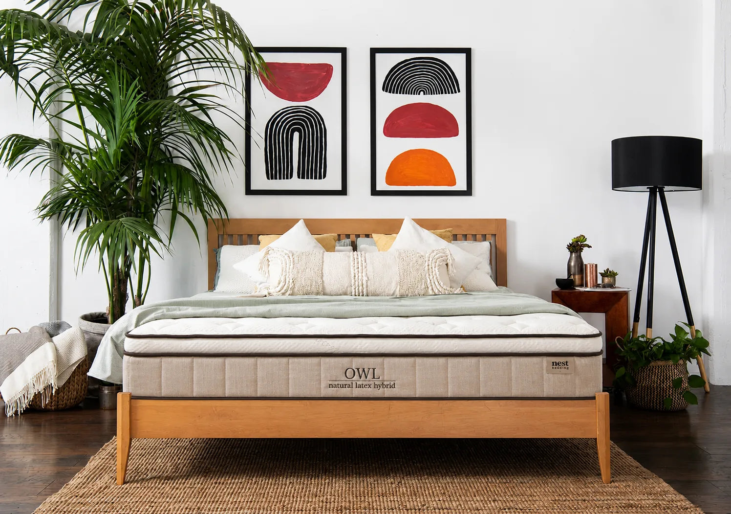 Owl Natural Latex Hybrid mattress