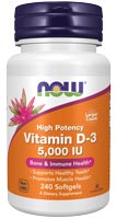 Vitamin D-3 5000 IU Softgels