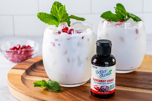 Cozy Peppermint Cookie Mocktail