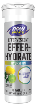 Image of Effer-Hydrate Effervescent Lemon Lime - 10 Tablets/Tube