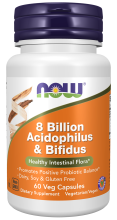 Image of 8 Billion Acidophilus &amp; Bifidus - 60 Veg Capsules