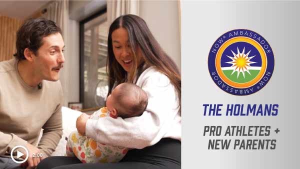 The Holmans Pro Athletes + New Parents