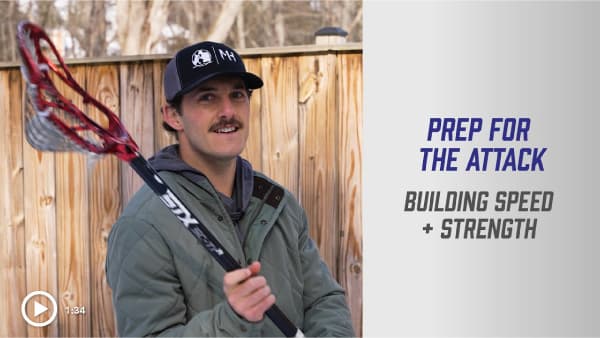 Prep for the Attack Building Speed + Strength with Marcus Holman Premier Lacrosse Player