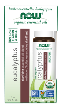 Image of Eucalyptus Essential Oil Blend, Organic Roll-On - 10 mL