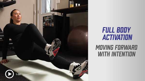 Full Body Activation Moving Forward with Inteniton
