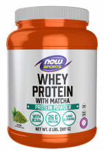 Image of Whey Protein with Matcha Powder - 2 lbs.