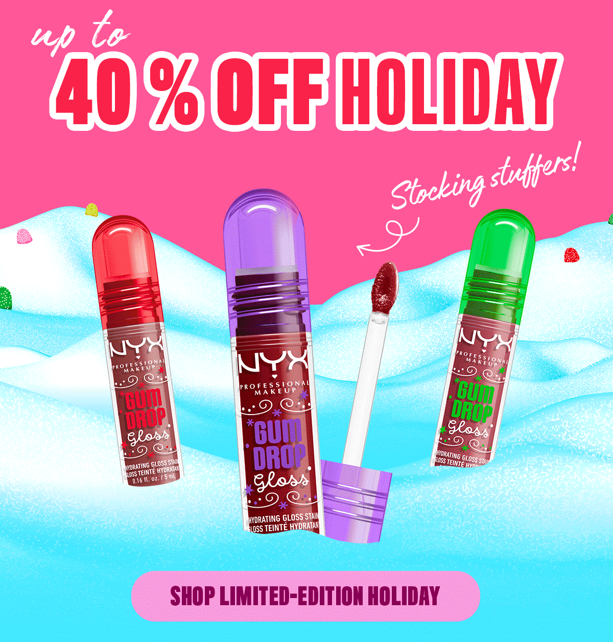 up to 40% OFF HOLIDAY