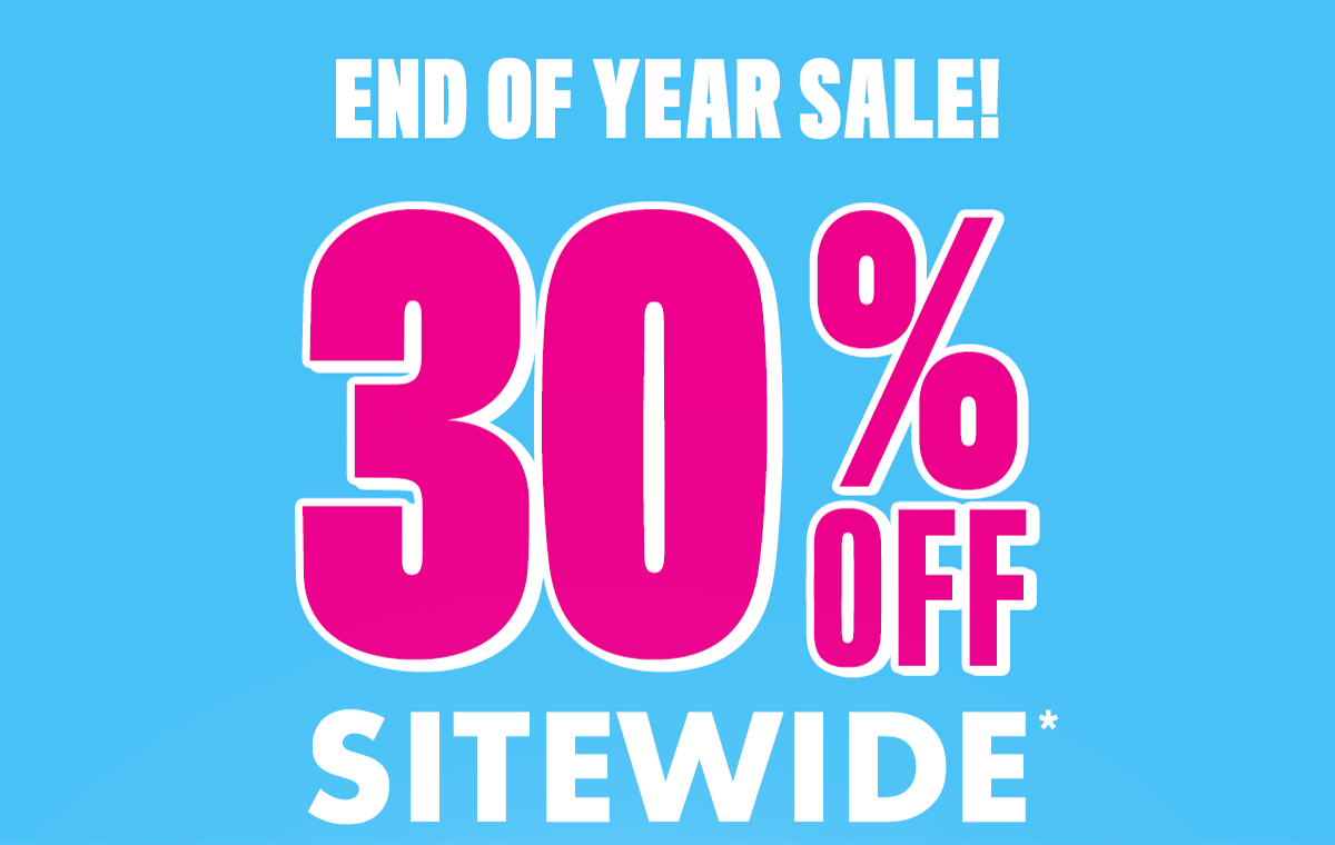 END OF YEAR SALE!