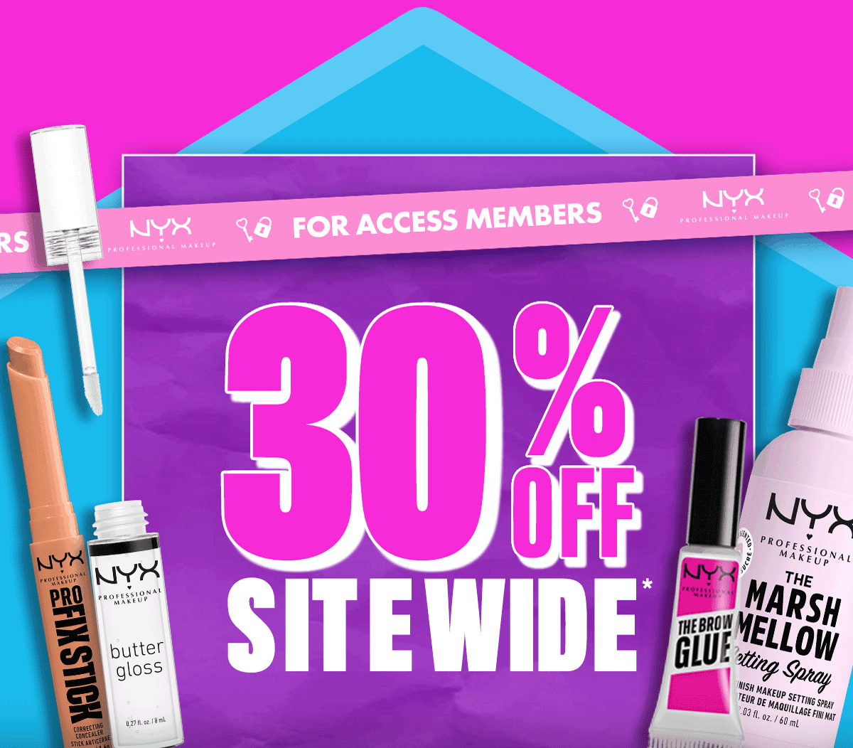 30% OFF SITEWIDE