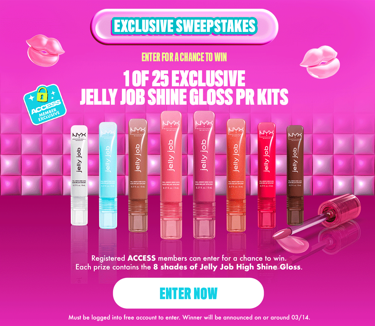 EXCLUSIVE SWEEPSTAKES