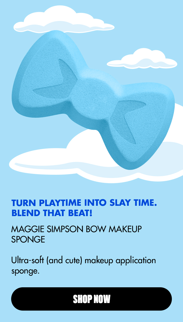 MAGGIE SIMPSON BOW MAKEUP SPONGE