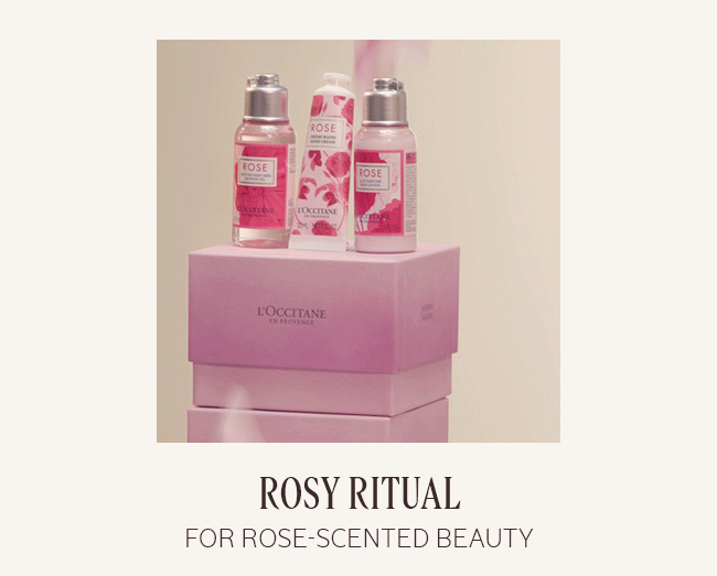 ROSY RITUAL | FOR ROSE-SCENTED BEAUTY
