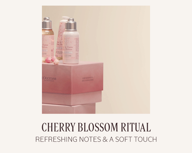 CHERRY BLOSSOM RITUAL | REFRESHING NOTES & A SOFT TOUCH