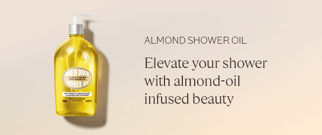 ALMOND SHOWER OIL | ELEVATE YOUR SHOWER WITH ALMOND-OIL INFUSED BEAUTY